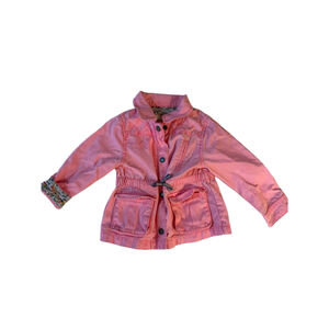 Baby Zara BabyGirl Pink Floral Jacket 9-12 Months